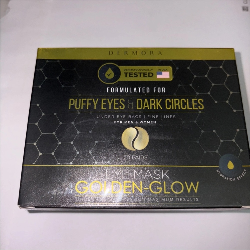 Golden Glow Eye Mask
